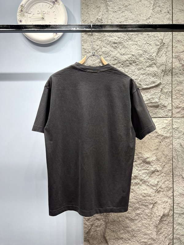 알렉산더왕 오버레이 레터 반팔 티셔츠 001-256829