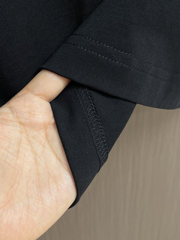 알렉산더왕 로고 워시드 코튼 긴팔 티셔츠 001-256833