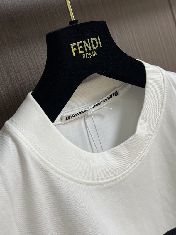 알렉산더왕 테레오 프린팅 반팔 티셔츠 001-256843