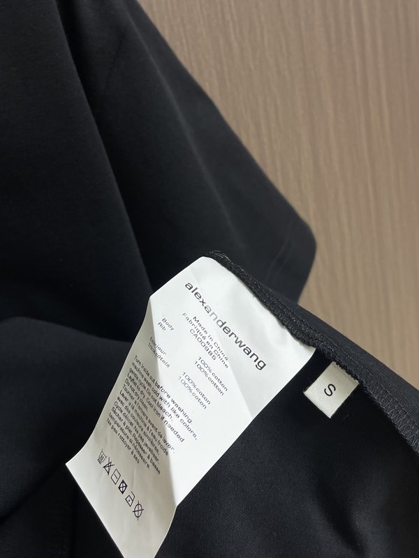 알렉산더왕 입체 프린팅 반팔 티셔츠 001-256844