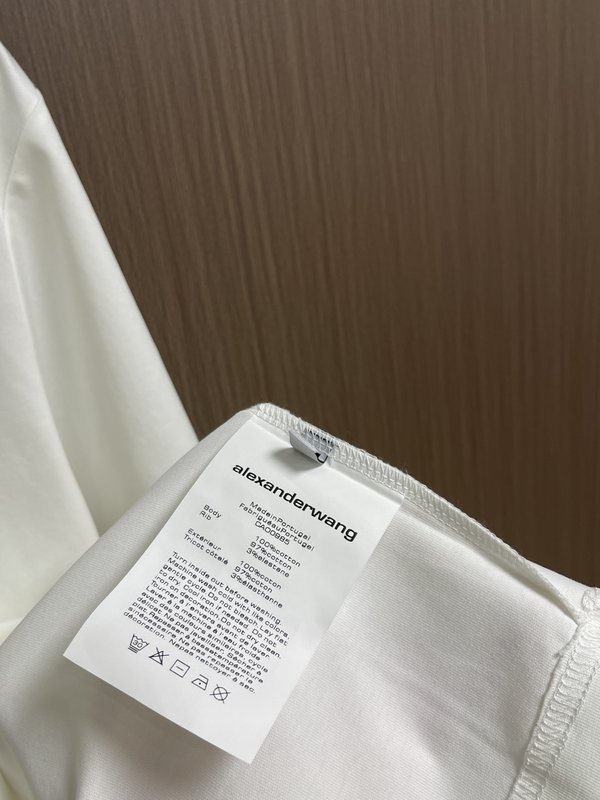 알렉산더왕 입체 프린팅 반팔 티셔츠 001-256846