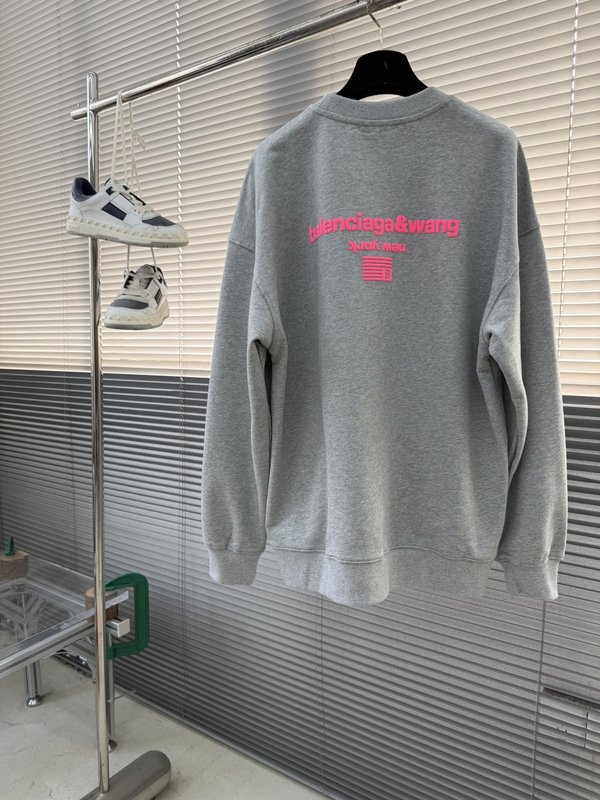 알렉산더왕 가을겨울 라운드넥 로고 후드티 001-256867