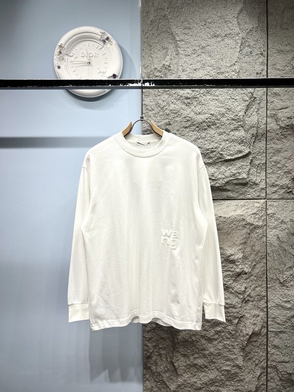 알렉산더왕 폼 로고 긴팔 티셔츠 001-256871