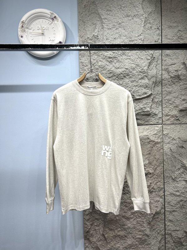 알렉산더왕 엠보 로고 긴팔 티셔츠 001-256872
