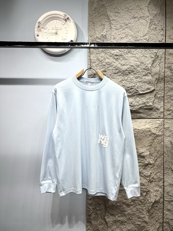 알렉산더왕 폼 로고 긴팔 티셔츠 001-256873