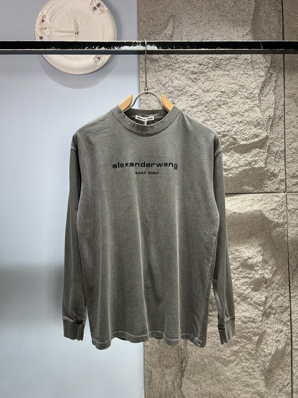 알렉산더왕 프린트 레터 긴팔 티셔츠 001-258039