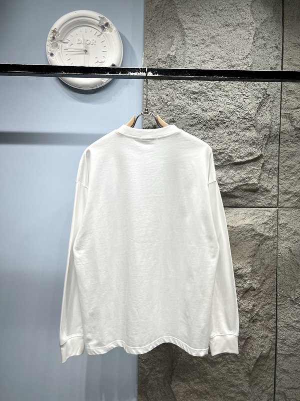 알렉산더왕 엠보싱 로고 긴팔 티셔츠 001-258042