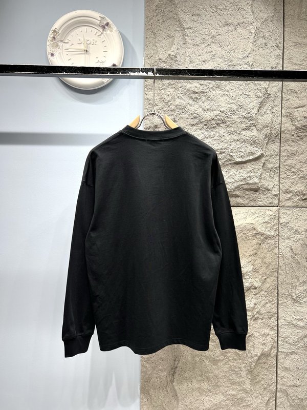 알렉산더왕 엠보싱 로고 긴팔 티셔츠 001-258043