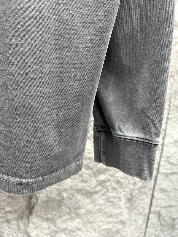 알렉산더왕 두꺼운 중첩 레터링 긴팔 티셔츠 001-258045