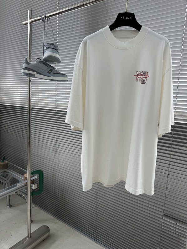 알렉산더왕 아이스 프린팅 오버핏 반팔 티셔츠 001-258063