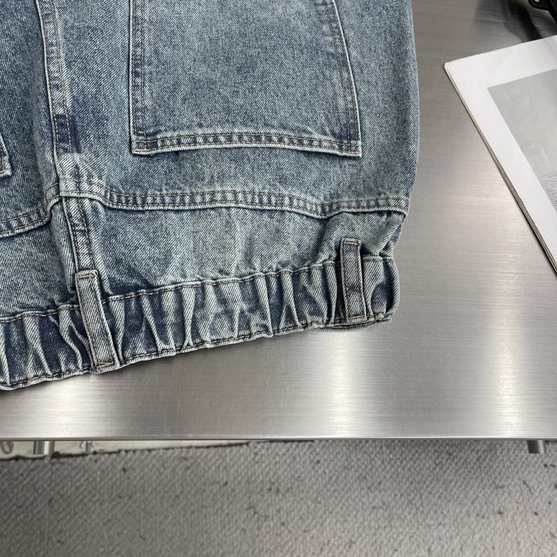 알렉산더왕 워싱 데님 커브드 핏 청바지 001-258069