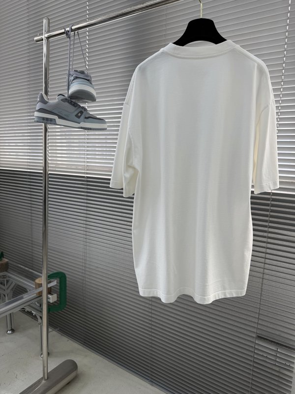 알렉산더왕 자수 로고 면 반팔 티셔츠 001-258070