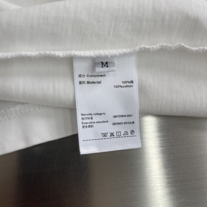 알렉산더왕 자수 로고 면 반팔 티셔츠 001-258070