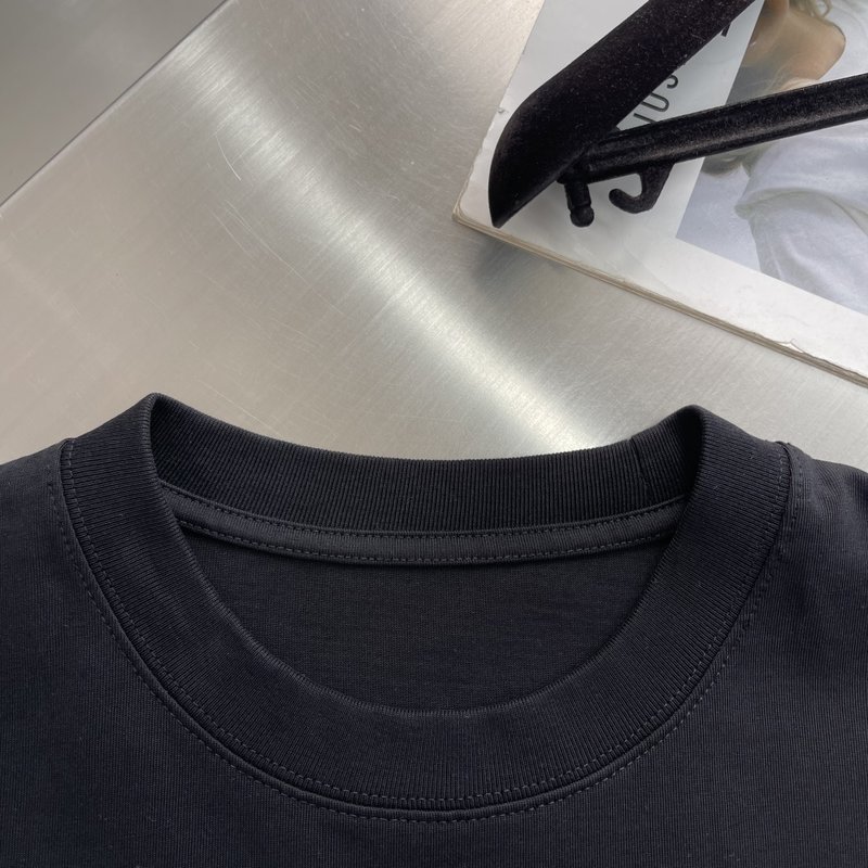 알렉산더왕 자수 로고 코튼 반팔 티셔츠 001-258086
