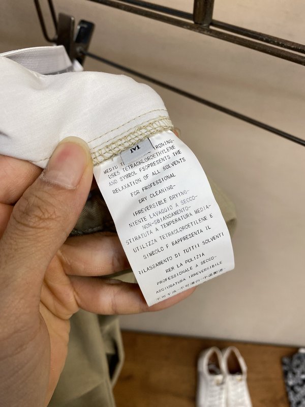 알렉산더왕 로고 카키 팬츠 001-258108
