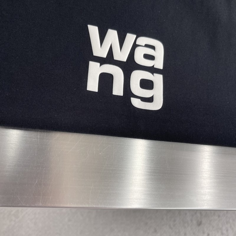 알렉산더왕 로고 코튼 반팔 티셔츠 001-258110