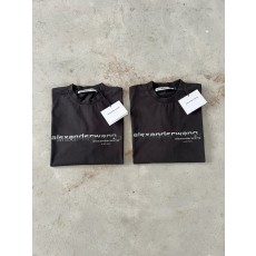 알렉산더왕 워싱 빈티지 로고 프린팅 반팔 티셔츠 001-258121