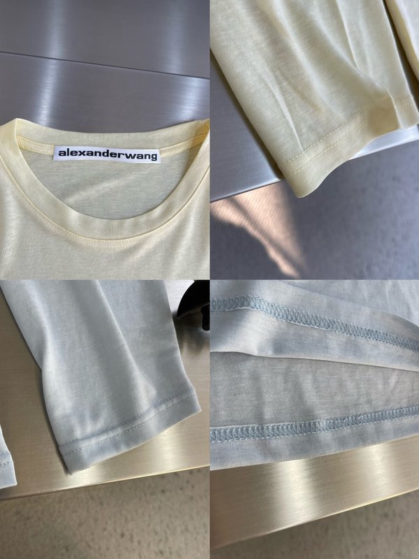 알렉산더왕 텐셀 선블록 긴팔 티셔츠 001-258136