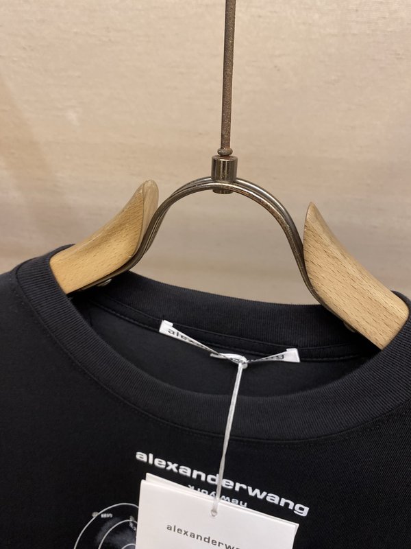 알렉산더왕 레드 실루엣 반팔 티셔츠 001-258153