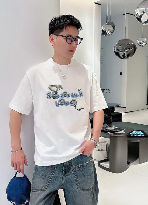 알렉산더왕 코튼 프린팅 루즈핏 티셔츠 001-258155