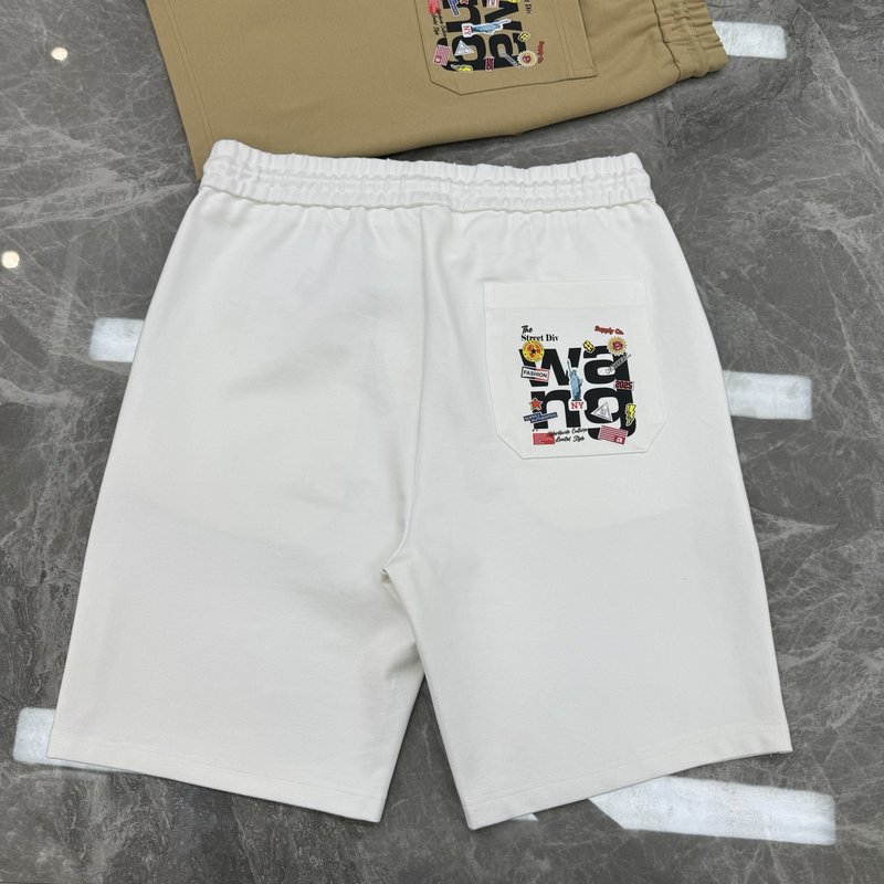 알렉산더왕 여름 면혼방 하프 팬츠 001-258156