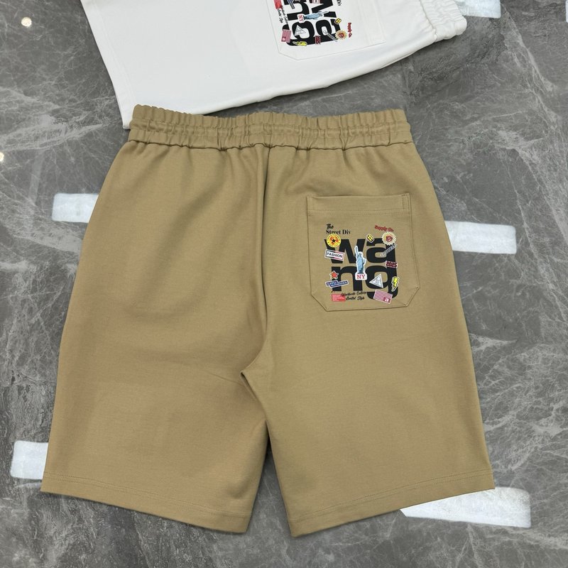 알렉산더왕 여름 면혼방 하프 팬츠 001-258156