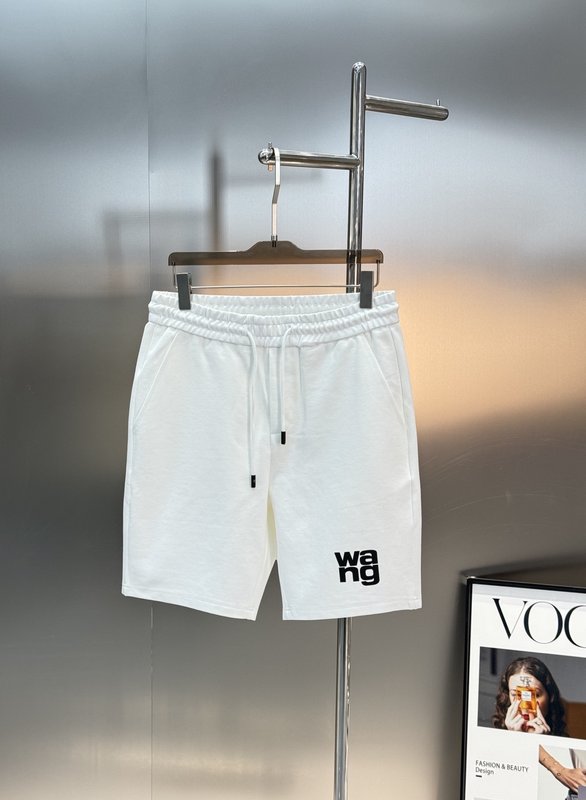 알렉산더왕 여름 면혼방 하프 팬츠 001-258156