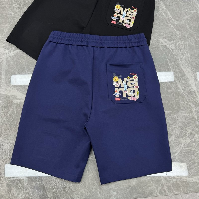 알렉산더왕 면혼방 하프팬츠 001-258157