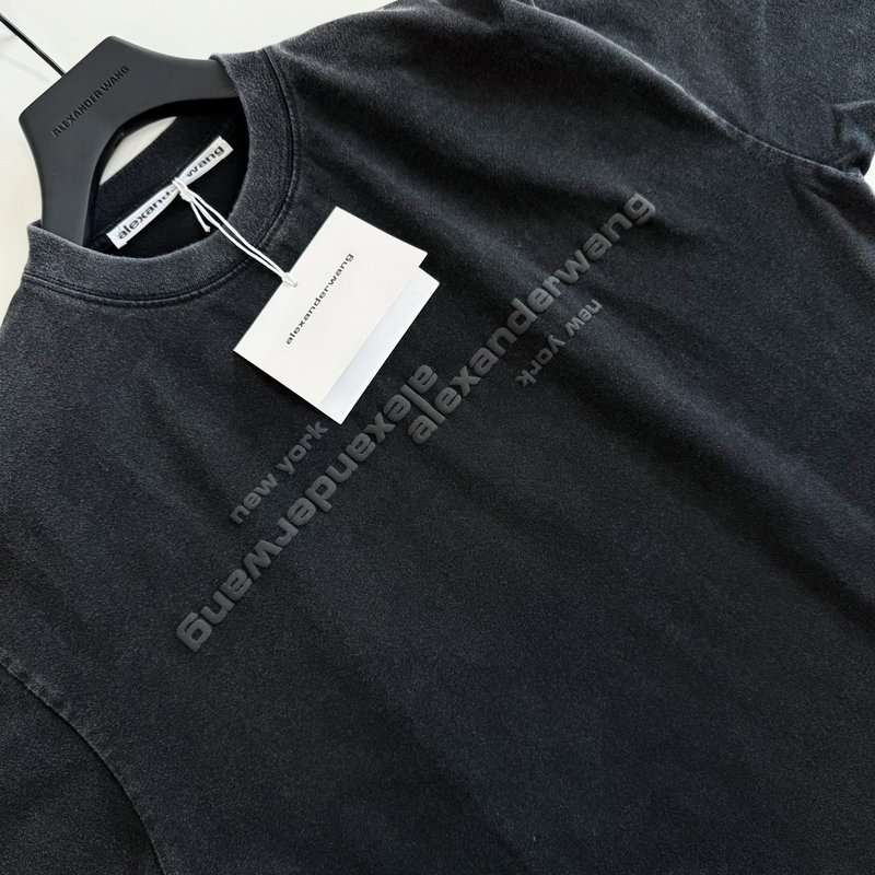 알렉산더왕 발포 프린팅 빈티지 티셔츠 001-258160