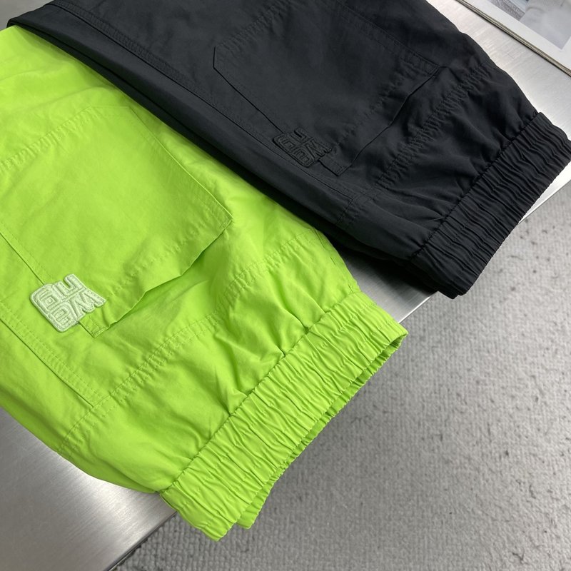 알렉산더왕 로고 자수 하프 팬츠 001-258175