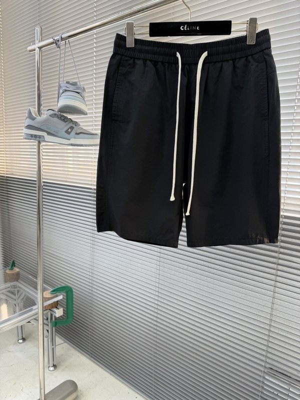 알렉산더왕 로고 자수 속건 5 부 반바지 001-258178