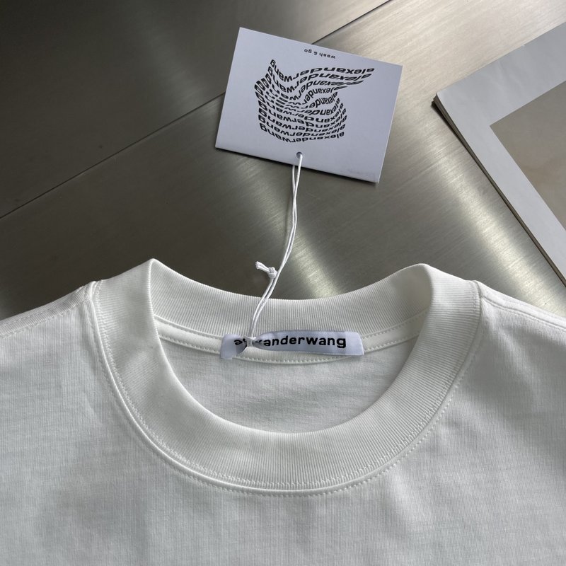 알렉산더왕 디지털 프린팅 면 라운드넥 티셔츠 001-258182