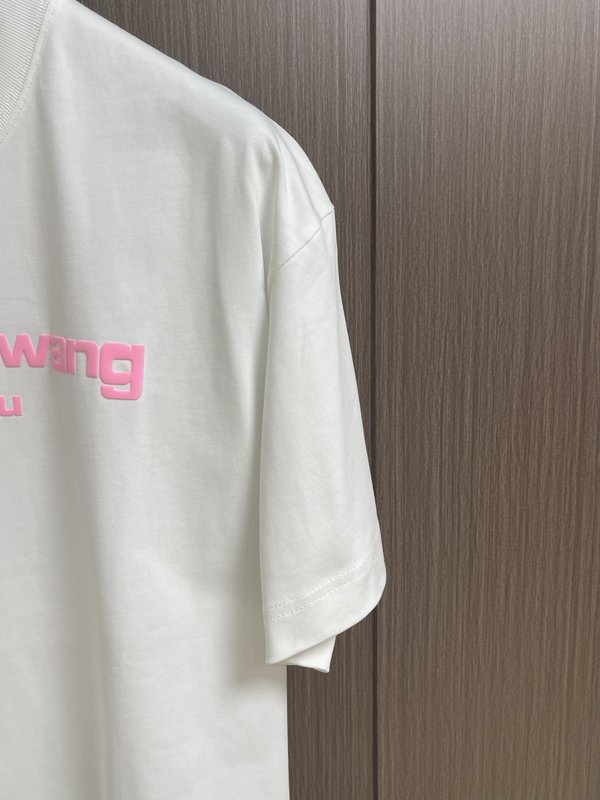 알렉산더왕 발포 프린팅 라운드넥 티셔츠 001-258183