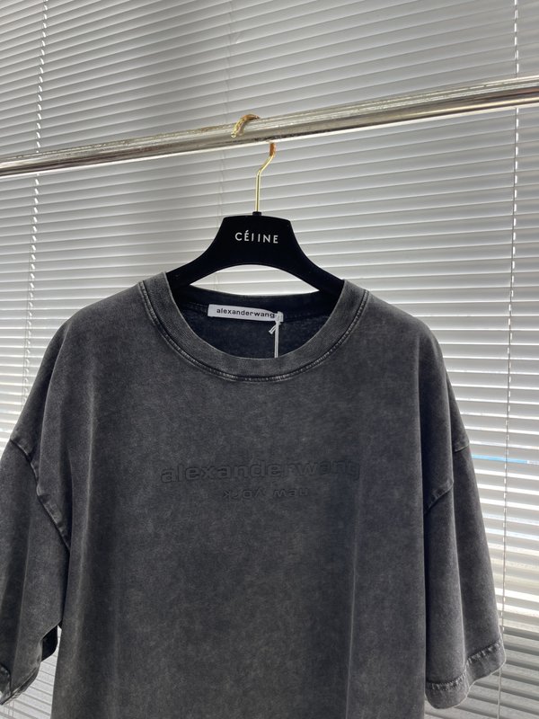 알렉산더 왕 라운드 넥 루즈 핏 티셔츠 001-258185