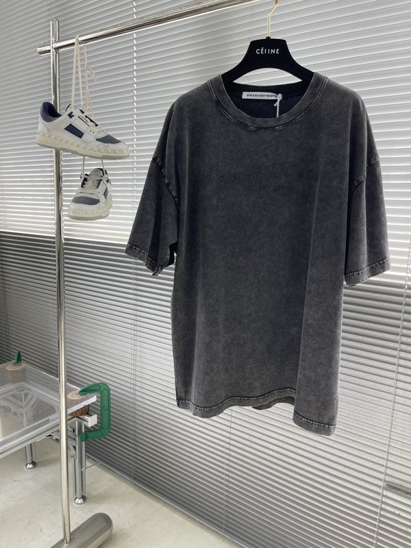 알렉산더 왕 라운드 넥 루즈 핏 티셔츠 001-258185
