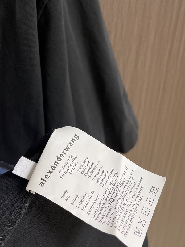 알렉산더왕 아이스 프린팅 오버사이즈 반팔 티셔츠 001-258188