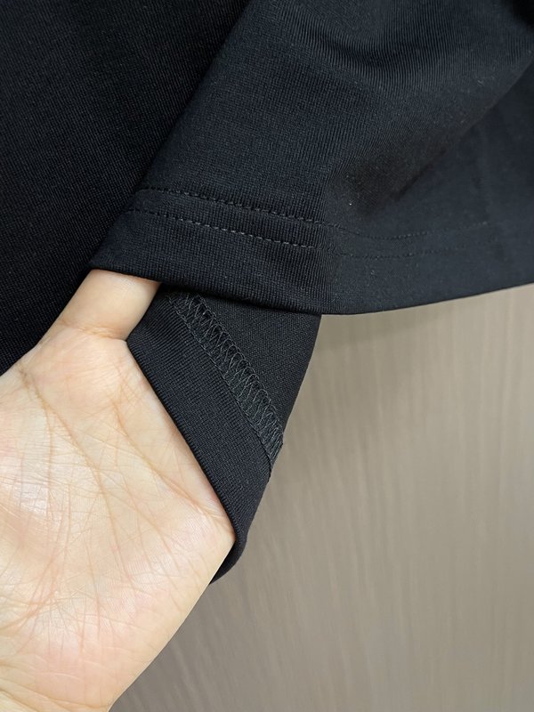 알렉산더왕 로고 자수 면 반팔 티셔츠 001-258193