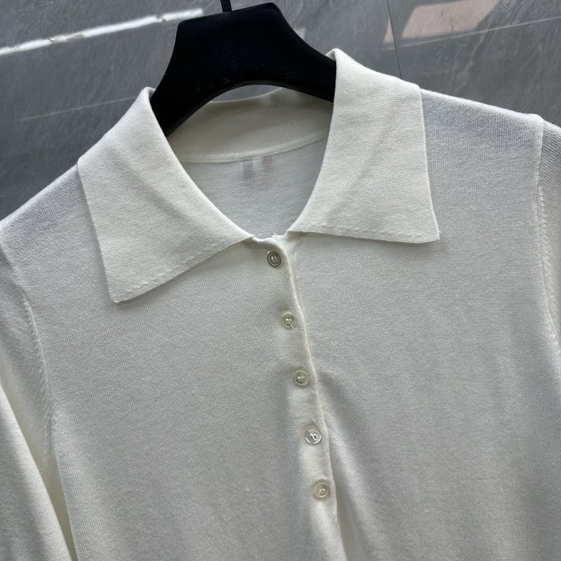 톰브라운 클래식 4 바 울 폴로 셔츠 001-258561