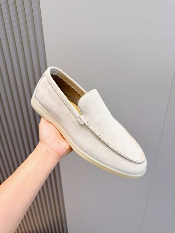 이탈리아산 스웨이드 수제 캐주얼 슈즈 001-258631