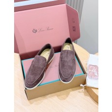 로로피아나 이탈리아 수제 스웨이드 캐주얼슈즈 001-258635