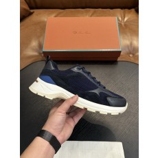 로로피아나 남성 스웨이드 캐주얼 스니커즈 001-258647