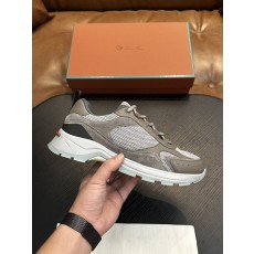 로로피아나 남성 스웨이드 캐주얼 스니커즈 001-258649