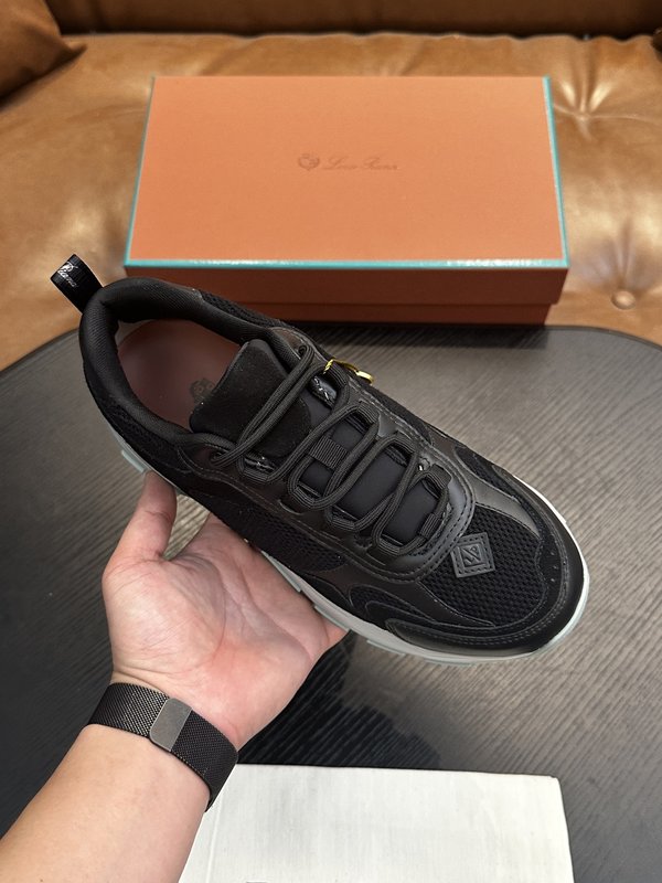로로피아나 남성 스웨이드 캐주얼 스니커즈 001-258650