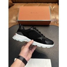 로로피아나 남성 스웨이드 캐주얼 스니커즈 001-258650