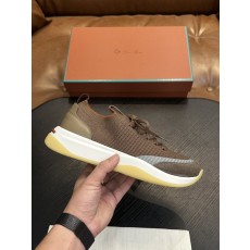 로로피아나 남성 울 피케 니트 스니커즈 001-258652