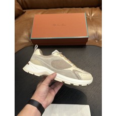 로로피아나 남성 스웨이드 캐주얼 스니커즈 001-258674