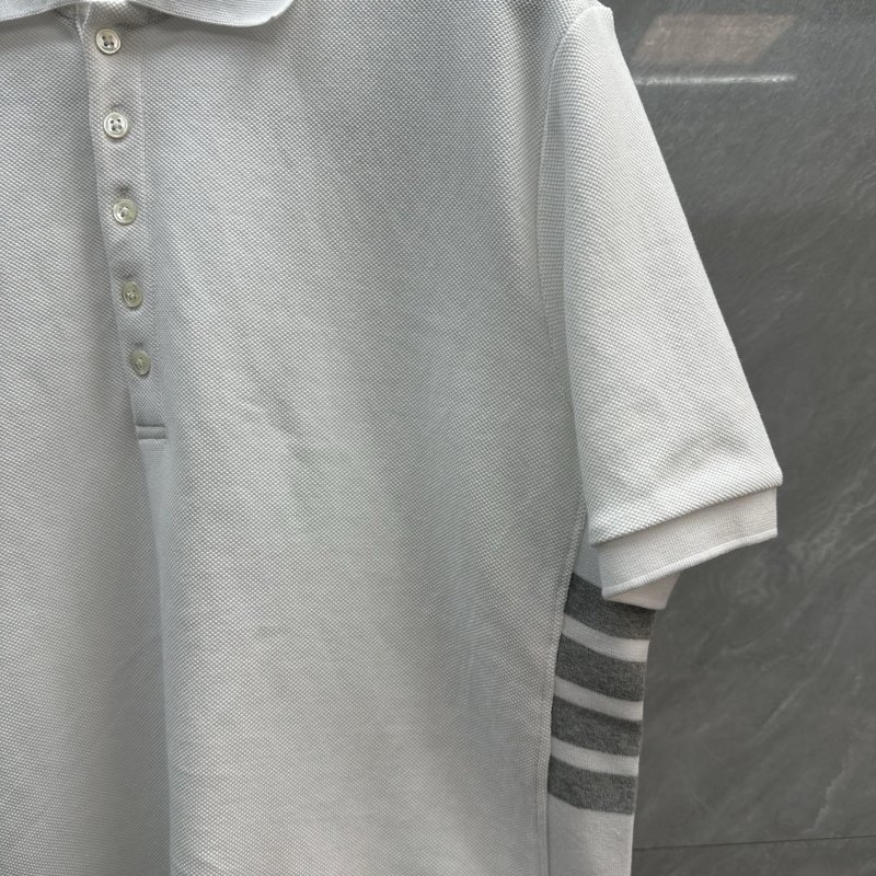 톰브라운 사이드 4 바 로고 폴로 티셔츠 001-258733