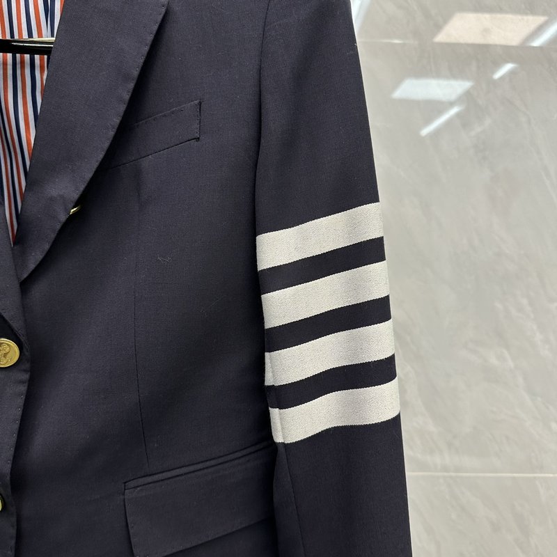 브라운 울 정장 세트 001-258748