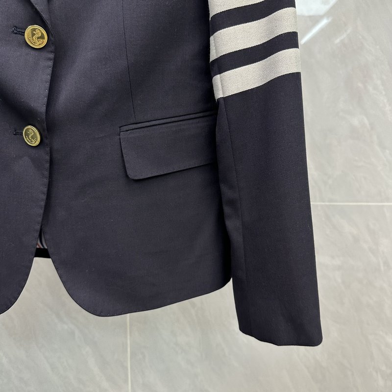 브라운 울 정장 세트 001-258748
