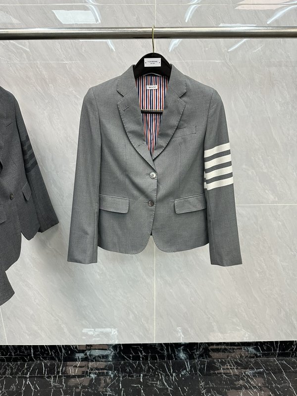브라운 울 정장 세트 001-258757